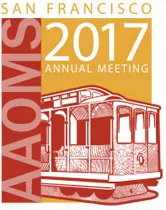 Logo: 2017 AAOMS Conference in San Francisco CA